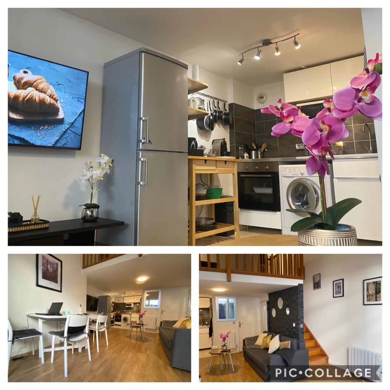 Magnifique Duplex 45 M2 Aux Portes De Paris Metro Barbara A 30Mn Expo Porte De Versailles Montrouge Exterior photo